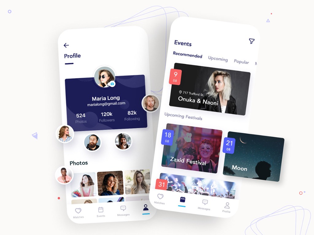 Social Network App screenshot 1